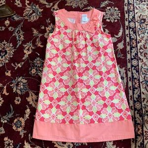 Pink and yellow floral dress from Gymboree